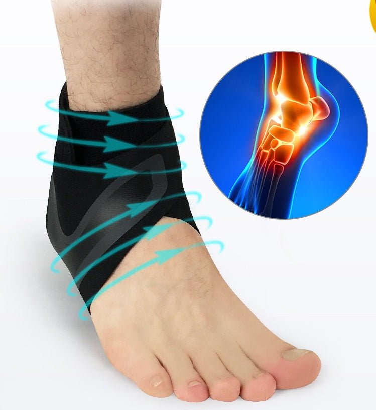 Ankle Support Brace Safety Running Basketball Sports Ankle Sleeves - EcoSphere Market