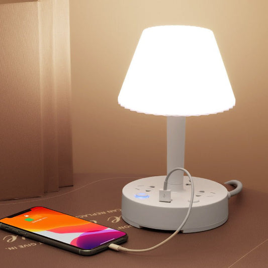 Creative Multi - function Conversion Socket Desk Lamp USB Patch Board - EcoSphere Market